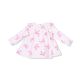 French Terry - Pretty Bows - Ruffle Top And Ribbed Legging by Angel Dear at Confetti Gift and Party Tuscaloosa Alabama