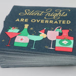 Funny Christmas Napkins | Silent Nights Are Overrated - 20ct by Soiree - Sisters at Confetti Gift and Party Tuscaloosa Alabama