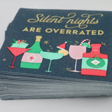 Funny Christmas Napkins | Silent Nights Are Overrated - 20ct by Soiree - Sisters at Confetti Gift and Party Tuscaloosa Alabama