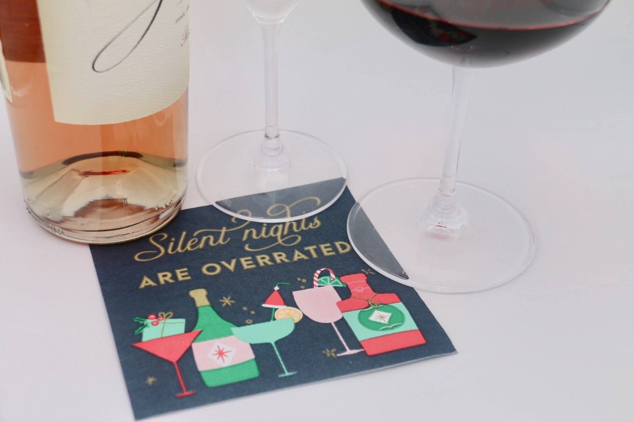 Funny Christmas Napkins | Silent Nights Are Overrated - 20ct by Soiree - Sisters at Confetti Gift and Party Tuscaloosa Alabama