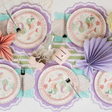 Gatherings by Curated Paperie - Mermaid Dessert Plates by Gatherings by Curated Paperie at Confetti Gift and Party Tuscaloosa Alabama
