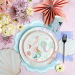 Gatherings by Curated Paperie - Mermaid Dessert Plates by Gatherings by Curated Paperie at Confetti Gift and Party Tuscaloosa Alabama