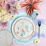 Gatherings by Curated Paperie - Mermaid Dessert Plates by Gatherings by Curated Paperie at Confetti Gift and Party Tuscaloosa Alabama