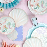 Gatherings by Curated Paperie - Mermaid Dessert Plates by Gatherings by Curated Paperie at Confetti Gift and Party Tuscaloosa Alabama