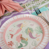 Gatherings by Curated Paperie - Mermaid Dessert Plates by Gatherings by Curated Paperie at Confetti Gift and Party Tuscaloosa Alabama