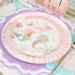Gatherings by Curated Paperie - Mermaid Dessert Plates by Gatherings by Curated Paperie at Confetti Gift and Party Tuscaloosa Alabama