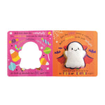 Ghost Halloween Plush Book by Mud Pie at Confetti Gift and Party Tuscaloosa Alabama