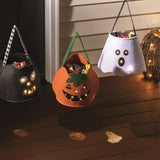 Ghost Led Treat Bucket by Mud Pie at Confetti Gift and Party Tuscaloosa Alabama