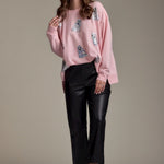 Ghost Sparkle Sweatshirt by Mud Pie at Confetti Gift and Party Tuscaloosa Alabama