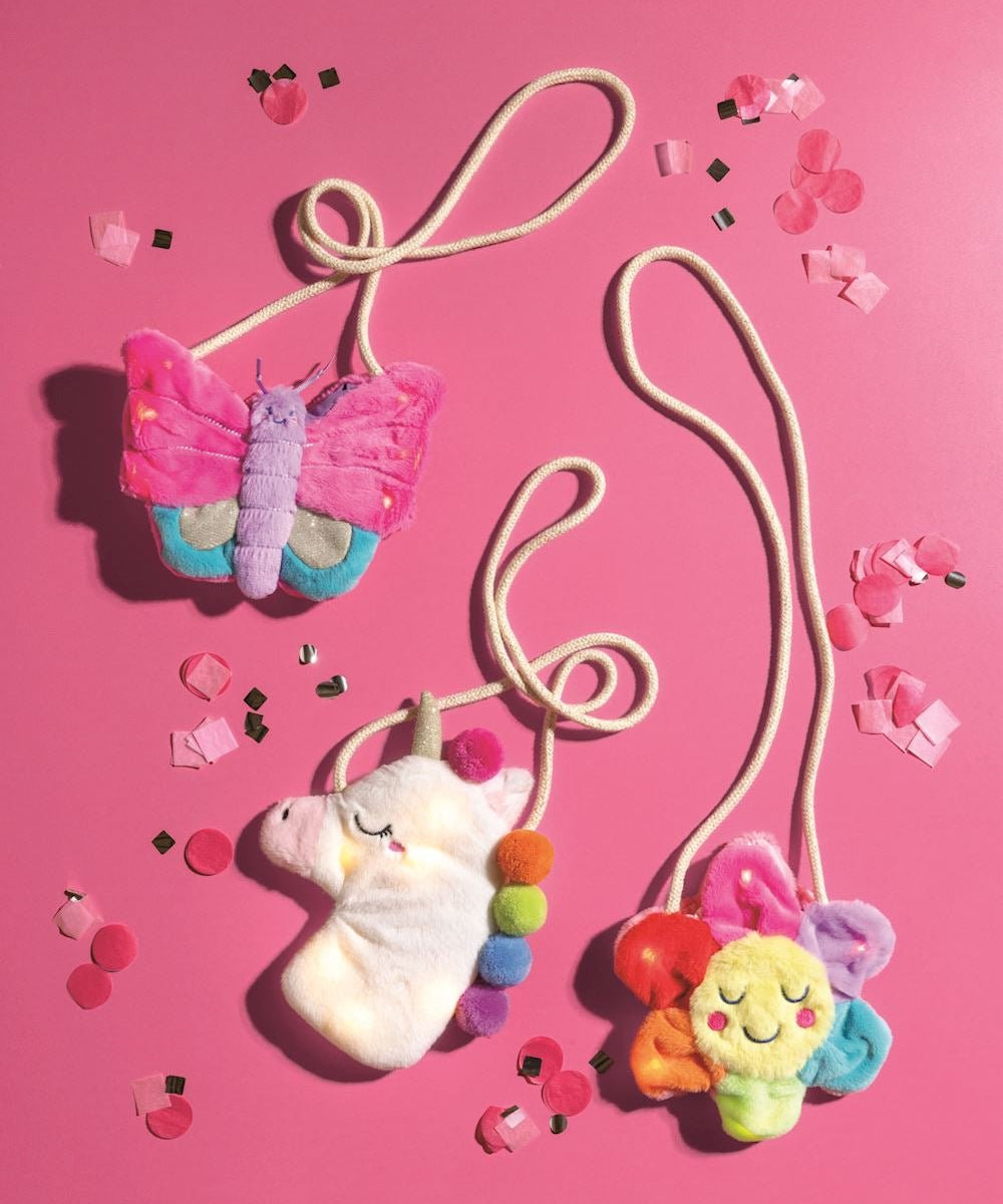 Girl's Light - Up Butterfly Purse by Mud Pie at Confetti Gift and Party Tuscaloosa Alabama