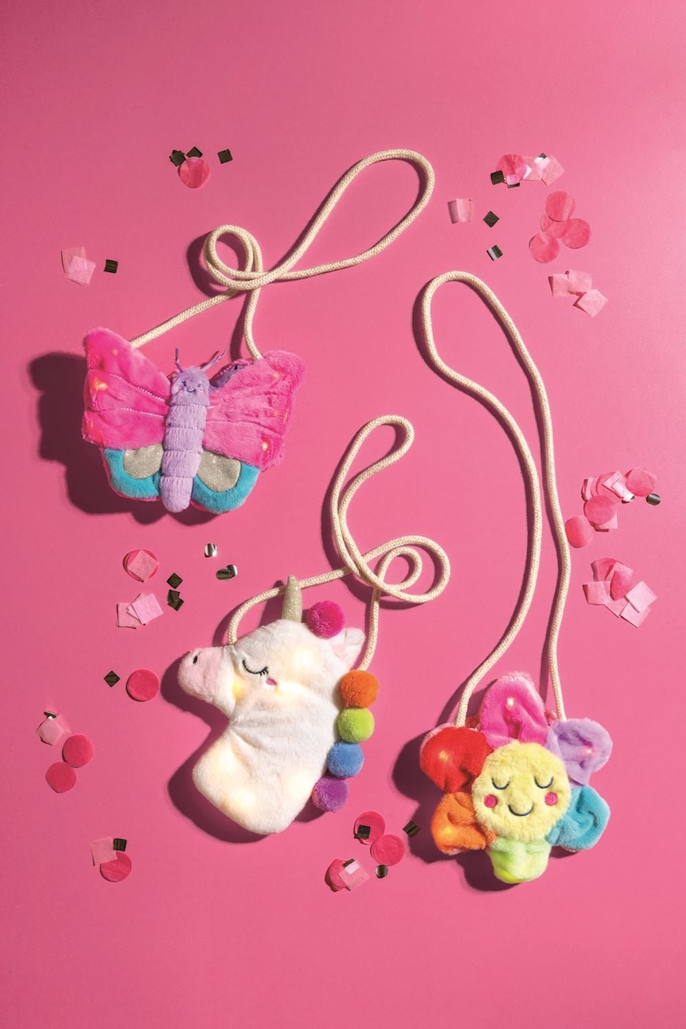 Girl's Light - Up Butterfly Purse by Mud Pie at Confetti Gift and Party Tuscaloosa Alabama