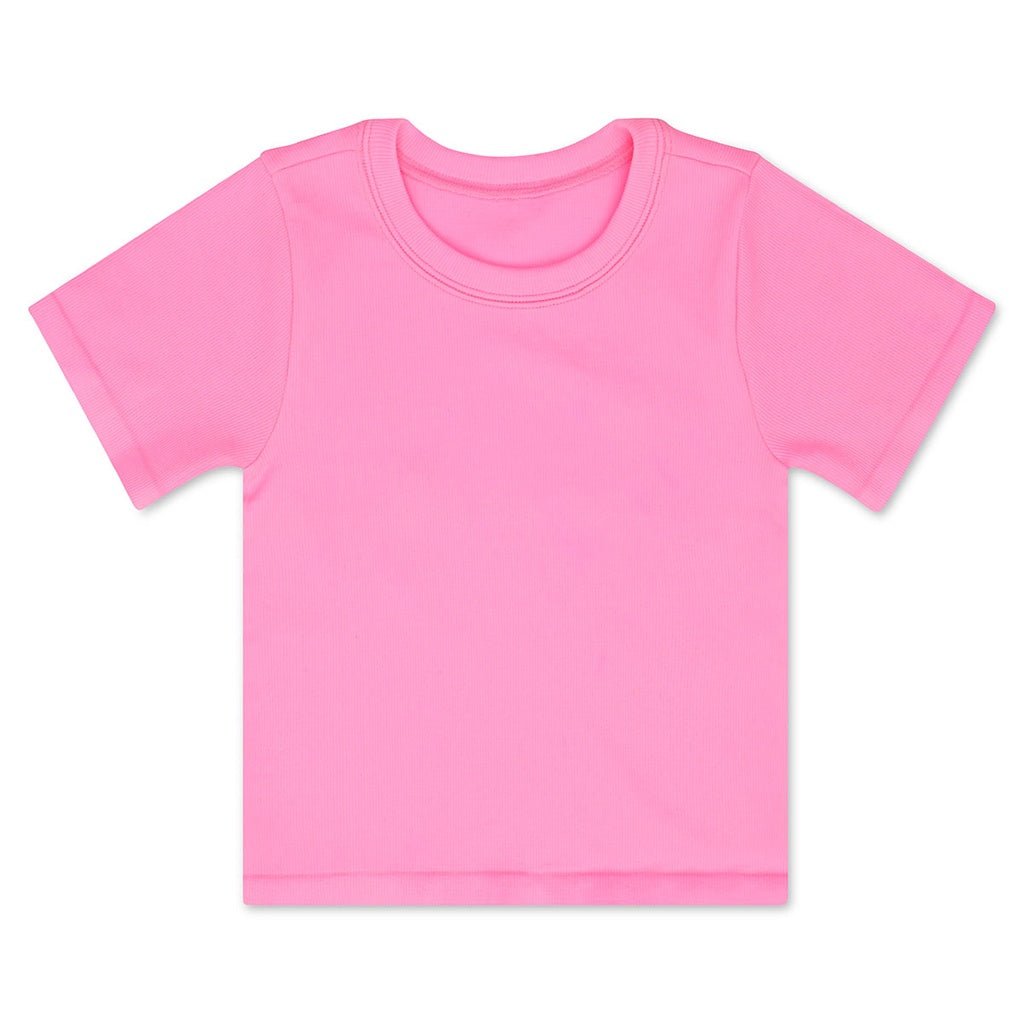 Girl's Ribbed Tee Shirt - Rose by Iscream at Confetti Gift and Party Tuscaloosa Alabama