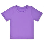 Girl's Ribbed Tee Shirt - Vivid Violet by Iscream at Confetti Gift and Party Tuscaloosa Alabama