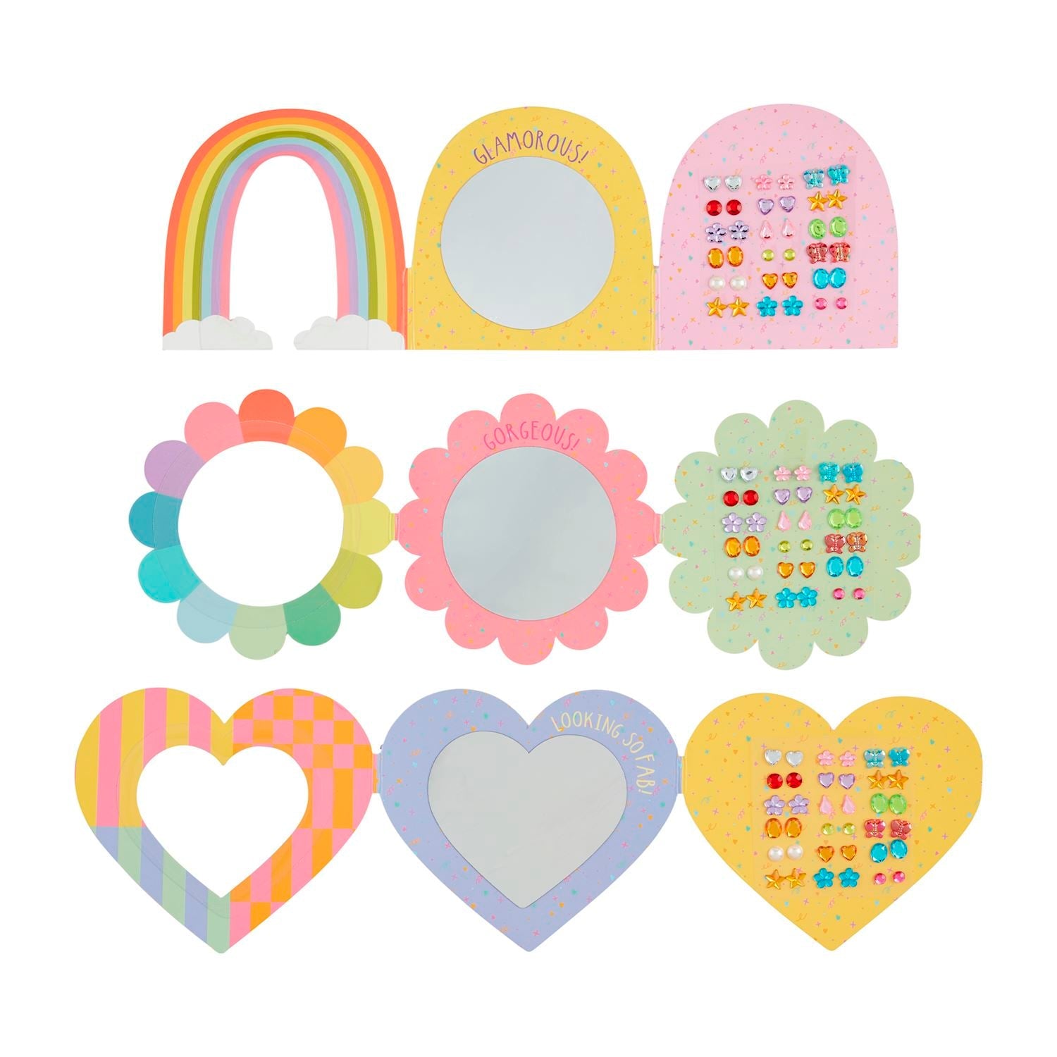 Glitzy Gems Stick - On Earrings by Mud Pie at Confetti Gift and Party Tuscaloosa Alabama