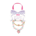 Glitzy Glam Heart Bracelet Set by Mud Pie at Confetti Gift and Party Tuscaloosa Alabama