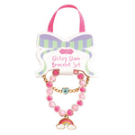 Glitzy Glam Rainbow Bracelet Set by Mud Pie at Confetti Gift and Party Tuscaloosa Alabama