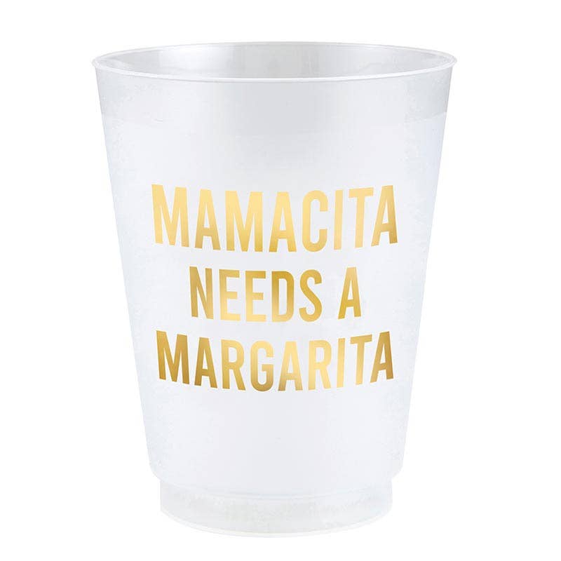 Gold Foil Frost Cup - Mamacita Needs a Margarita by Santa Barbara Design Studio at Confetti Gift and Party