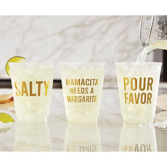 Gold Foil Frost Cup - Mamacita Needs a Margarita by Santa Barbara Design Studio at Confetti Gift and Party