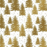 Golden Trees - White 8 ft Jumbo Roll by The Gift Wrap Company at Confetti Gift and Party Tuscaloosa Alabama