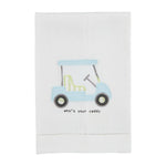 Golf Stitched Hand Towels by Mud Pie at Confetti Gift and Party