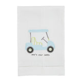 Golf Stitched Hand Towels by Mud Pie at Confetti Gift and Party
