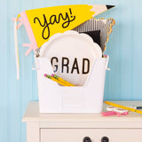 Grad Scalloped 10" Plate by My Mind’s Eye at Confetti Gift and Party Tuscaloosa Alabama