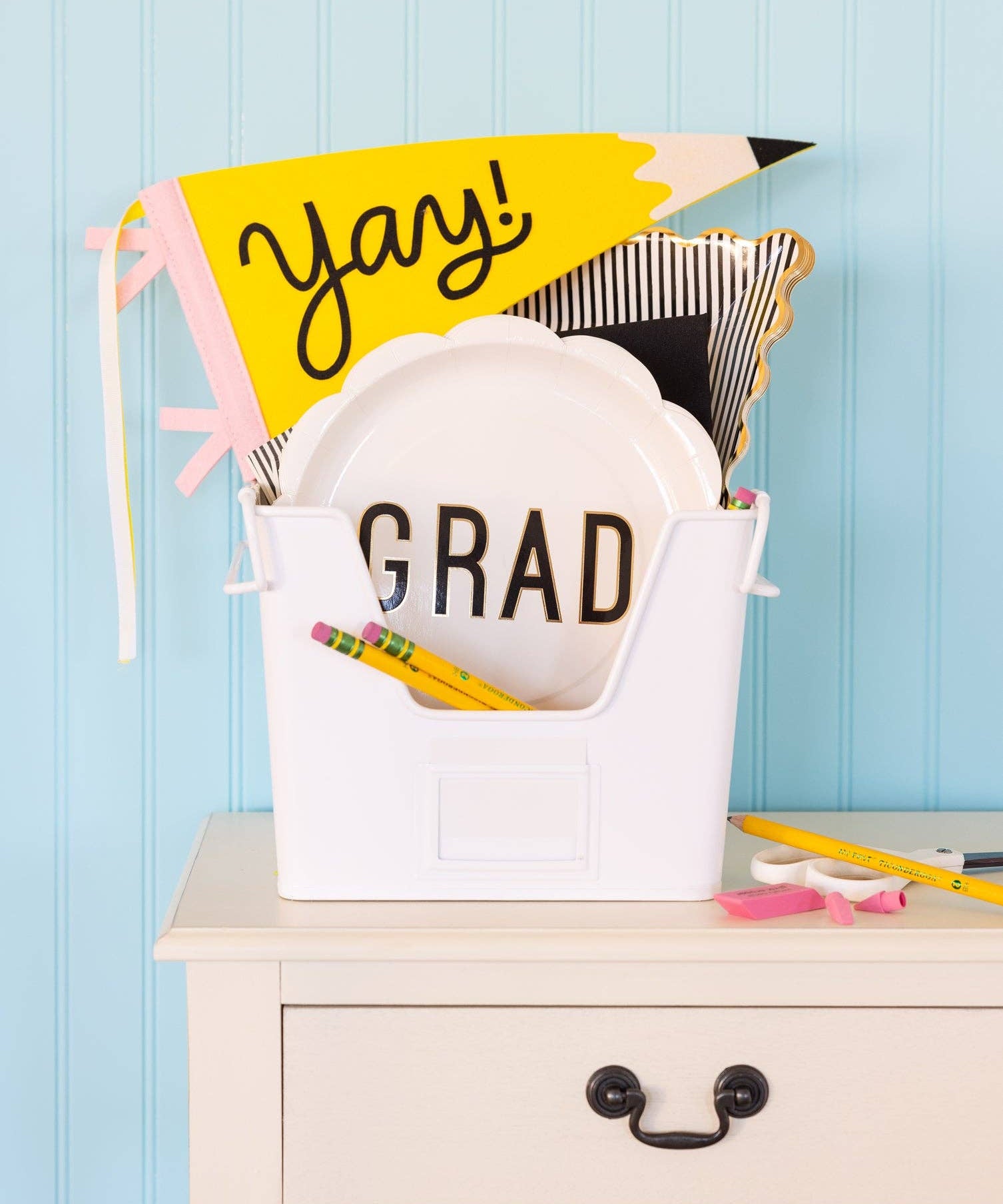 Grad Scalloped 10" Plate by My Mind’s Eye at Confetti Gift and Party Tuscaloosa Alabama
