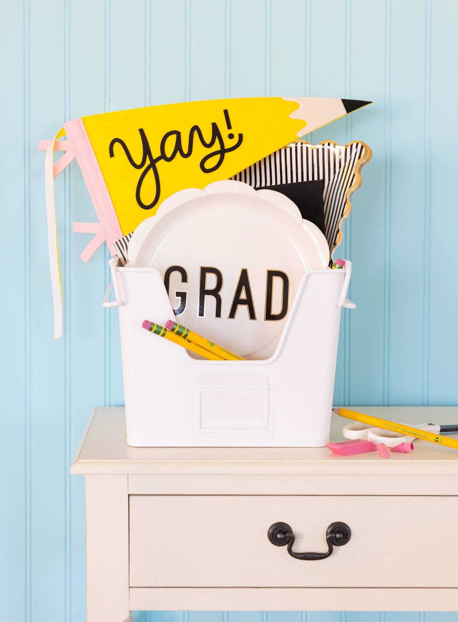 Grad Scalloped 10" Plate by My Mind’s Eye at Confetti Gift and Party Tuscaloosa Alabama