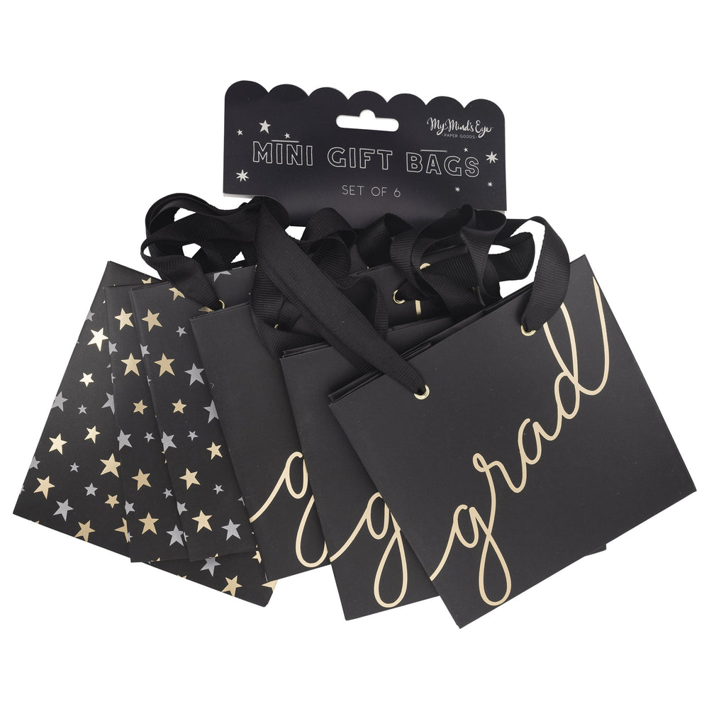 Grad Stars Gift Bag Set of 6 by My Mind’s Eye at Confetti Gift and Party