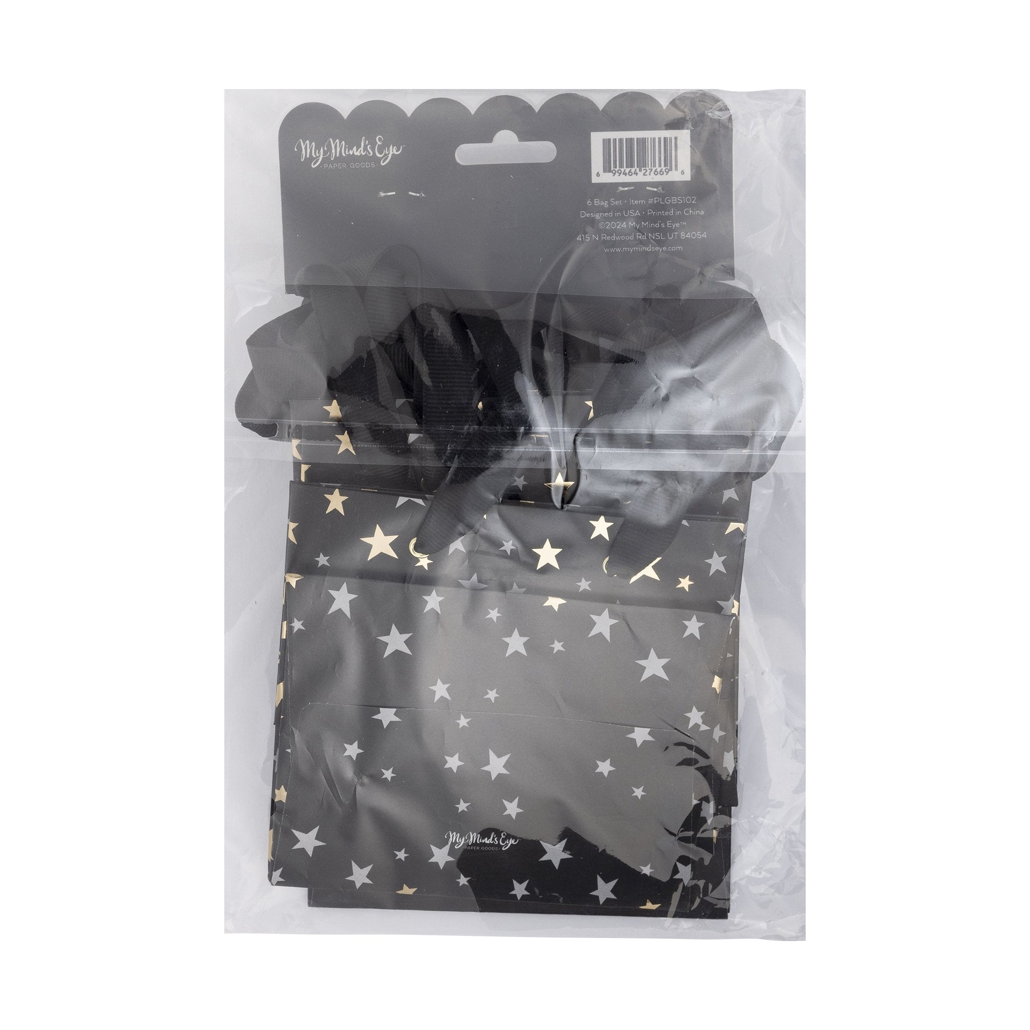 Grad Stars Gift Bag Set of 6 by My Mind’s Eye at Confetti Gift and Party