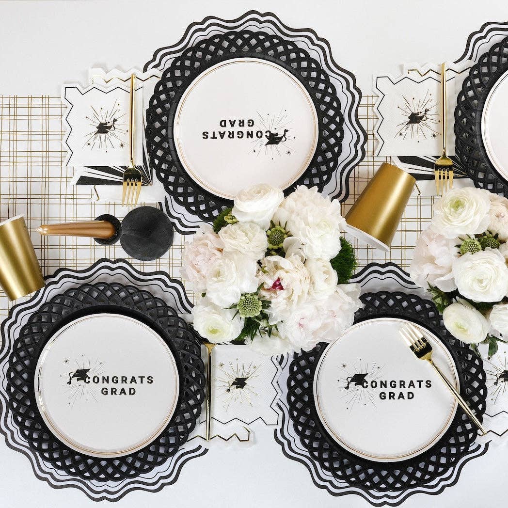 Graduation Dessert Plates by Gatherings by Curated Paperie at Confetti Gift and Party Tuscaloosa Alabama