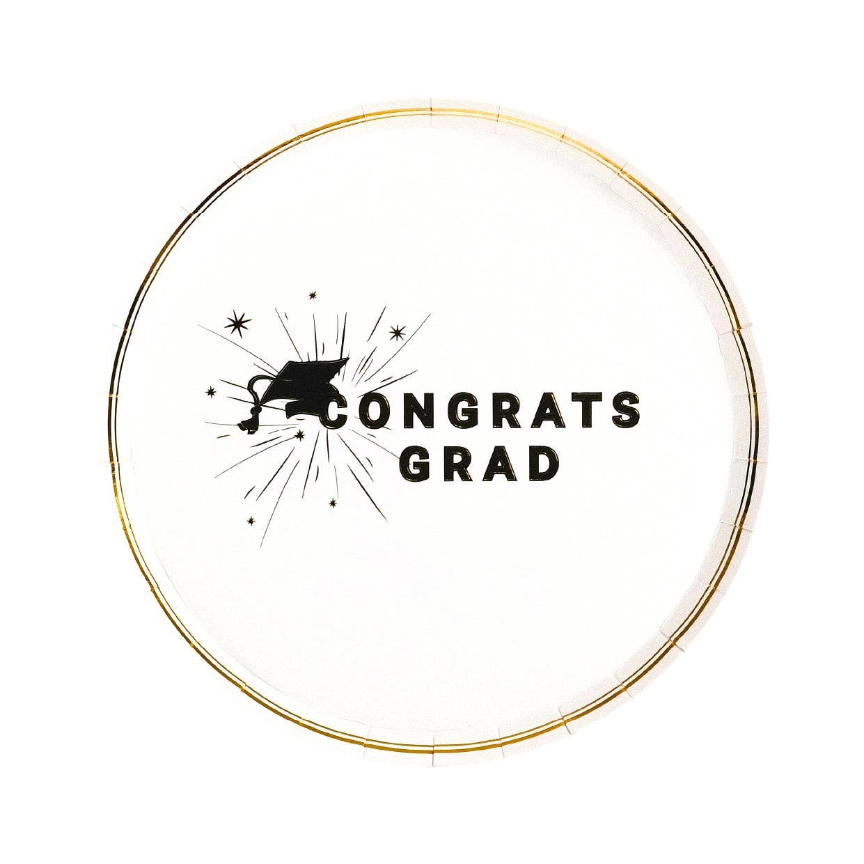 Graduation Dessert Plates by Gatherings by Curated Paperie at Confetti Gift and Party Tuscaloosa Alabama