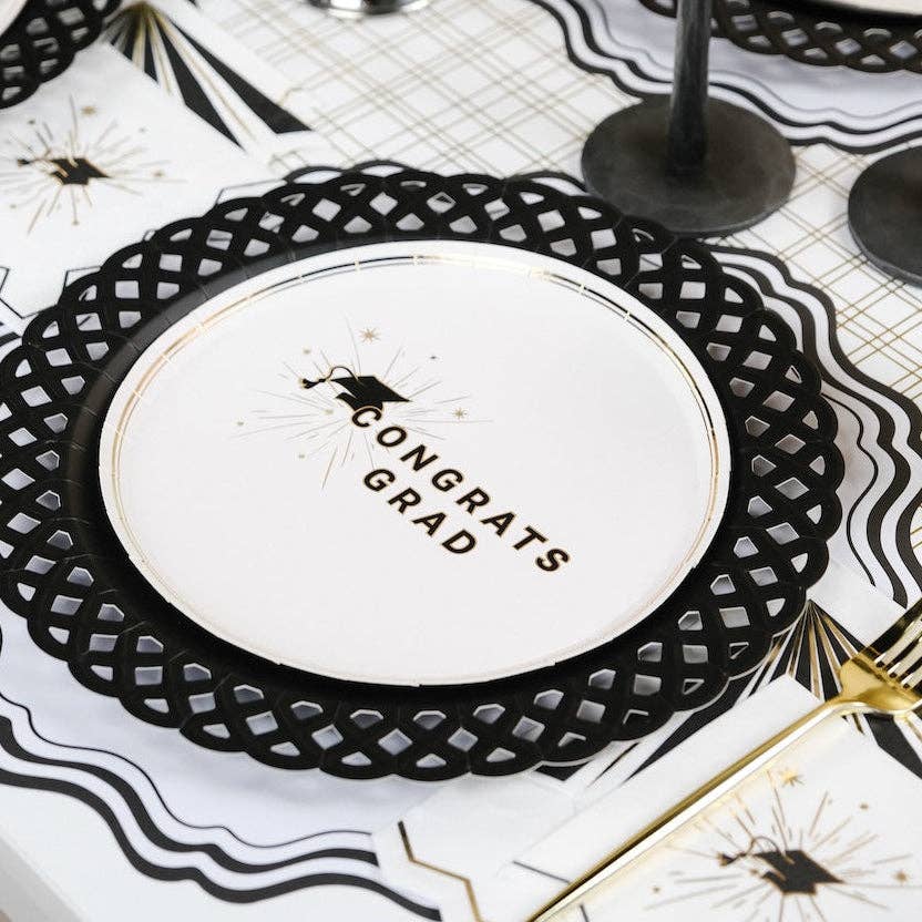 Graduation Dessert Plates by Gatherings by Curated Paperie at Confetti Gift and Party Tuscaloosa Alabama
