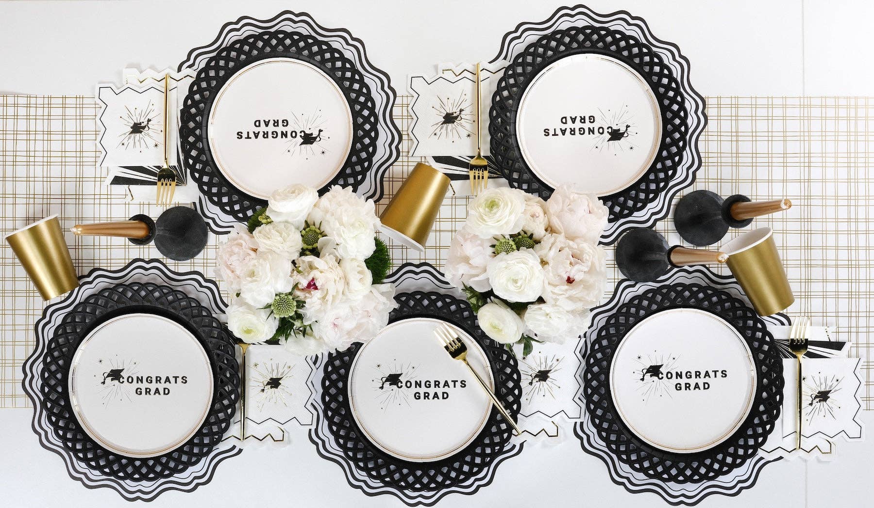 Graduation Dessert Plates by Gatherings by Curated Paperie at Confetti Gift and Party Tuscaloosa Alabama