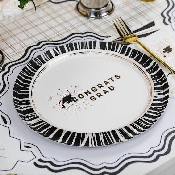 Graduation Dessert Plates by Gatherings by Curated Paperie at Confetti Gift and Party Tuscaloosa Alabama