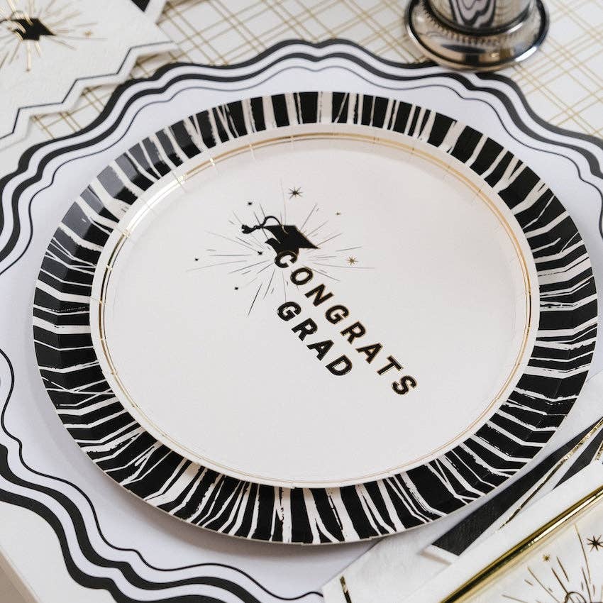 Graduation Dessert Plates by Gatherings by Curated Paperie at Confetti Gift and Party Tuscaloosa Alabama