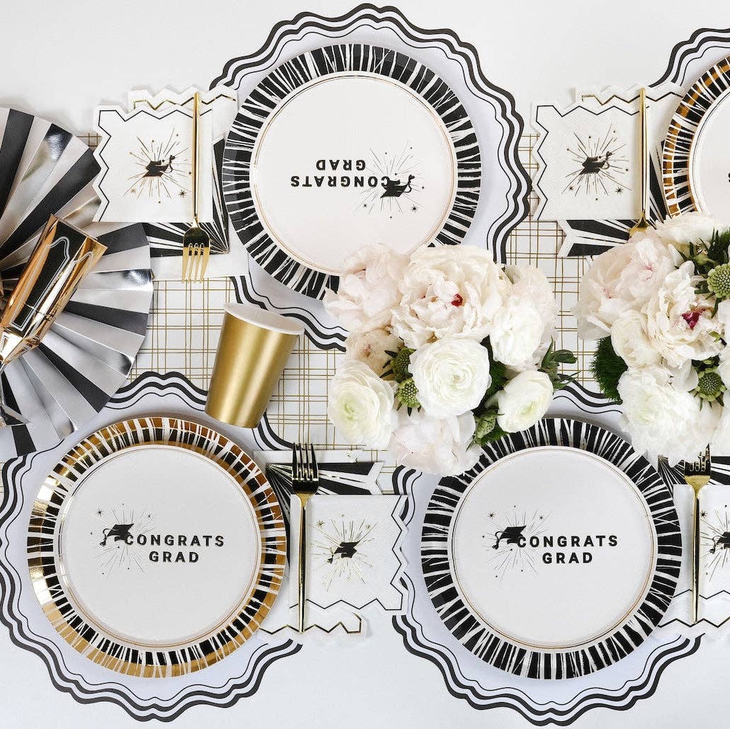 Graduation Dessert Plates by Gatherings by Curated Paperie at Confetti Gift and Party Tuscaloosa Alabama