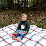 Green Santa Rollneck Sweater by Mud Pie at Confetti Gift and Party Tuscaloosa Alabama