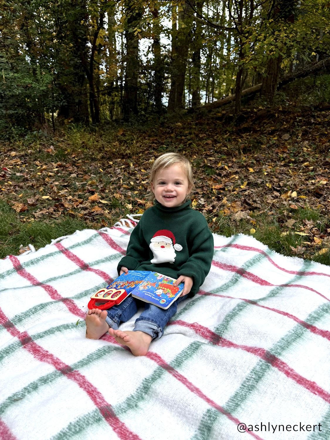 Green Santa Rollneck Sweater by Mud Pie at Confetti Gift and Party Tuscaloosa Alabama