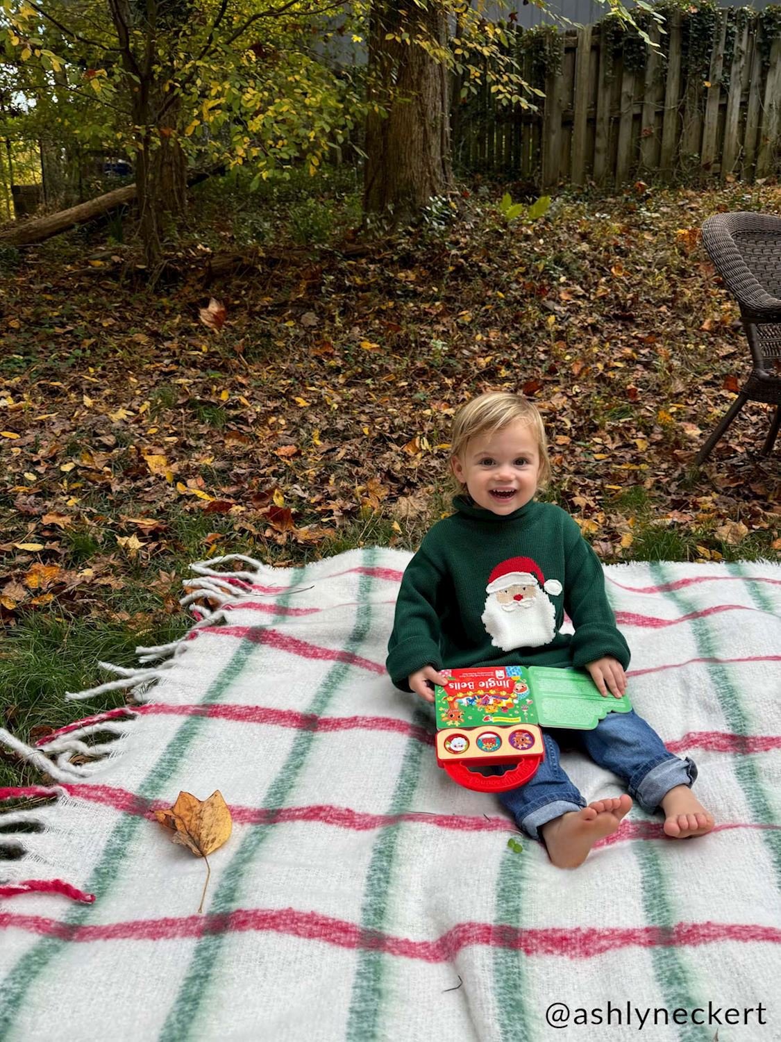 Green Santa Rollneck Sweater by Mud Pie at Confetti Gift and Party Tuscaloosa Alabama