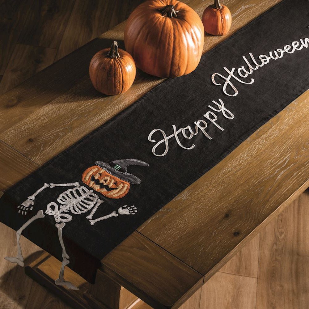 Halloween Applique Runner by Mud Pie at Confetti Gift and Party Tuscaloosa Alabama