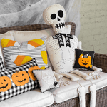 Halloween Beaded Pillows by Mud Pie at Confetti Gift and Party Tuscaloosa Alabama