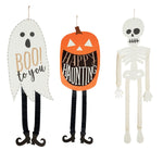 Halloween Dangle Leg Hangers by Mud Pie at Confetti Gift and Party
