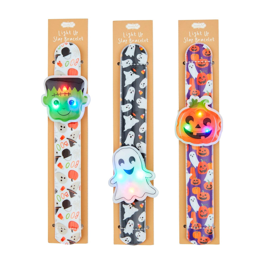 Halloween Light Up Slap Bracelet by Mud Pie at Confetti Gift and Party