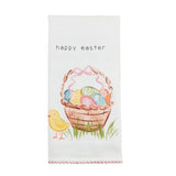 Happy Easter Basket Tea Towel by Mud Pie at Confetti Gift and Party