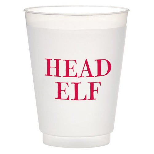 Head Elf Frost Cup by Creative Brands at Confetti Gift and Party