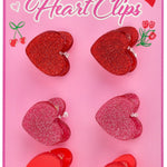 Heart Hair Clips by Iscream at Confetti Gift and Party Tuscaloosa Alabama