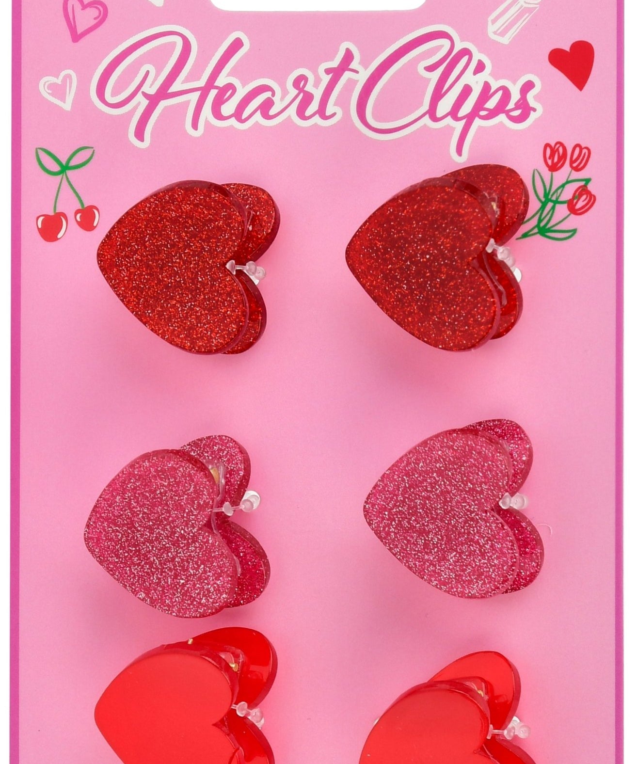 Heart Hair Clips by Iscream at Confetti Gift and Party Tuscaloosa Alabama