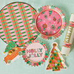 Holly Jolly Celebration Dessert Plate by Packed Party at Confetti Gift and Party Tuscaloosa Alabama