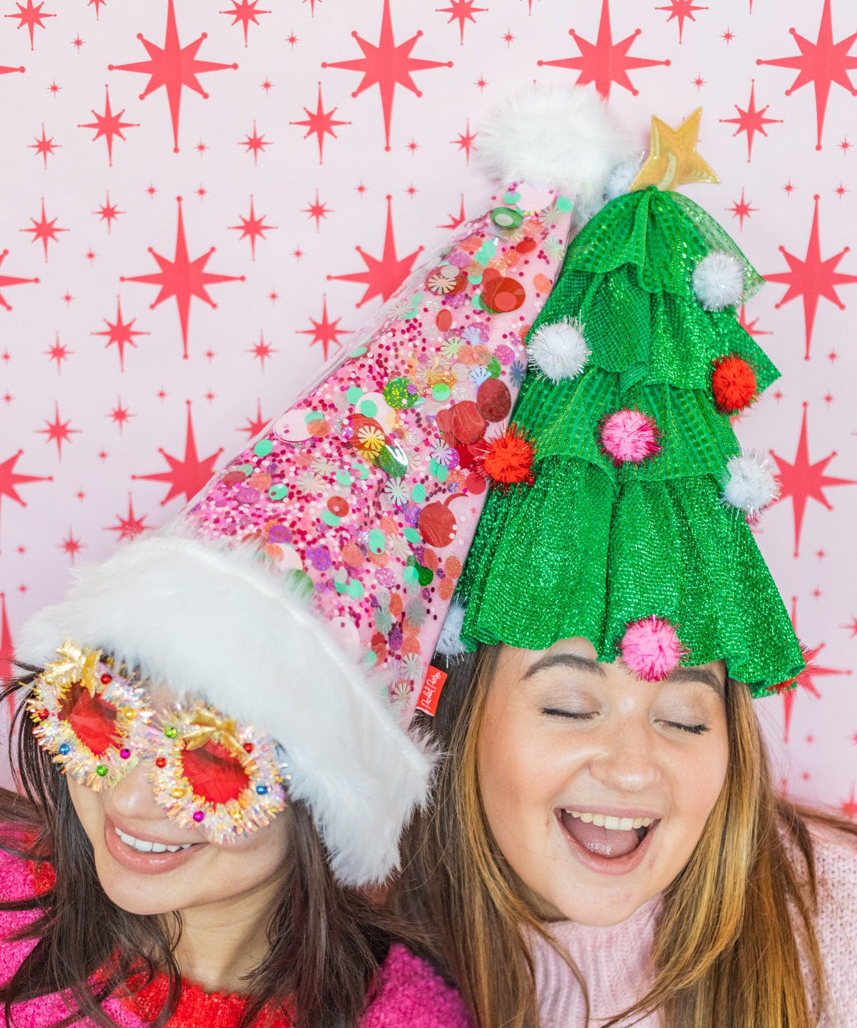 Holly Jolly Christmas Tree Hat by Packed Party at Confetti Gift and Party Tuscaloosa Alabama